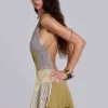 Adina rückenfreies Minikleid