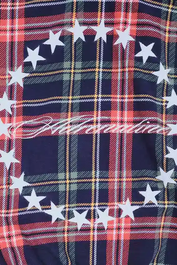 Adrenaline Hoodie mit Reißverschluss und Karomuster