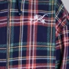 Adrenaline Hoodie mit Reißverschluss und Karomuster