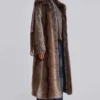 Agyness Brown Kunstpelzmantel