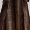 Agyness Brown Kunstpelzmantel