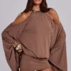Alula Minikleid mit Schmetterlingsverzierung