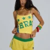 Amerala Pailletten-Cami-Oberteil