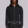 Anthrazitfarbener Monster Hoodie