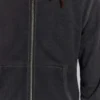 Anthrazitfarbener Monster Hoodie