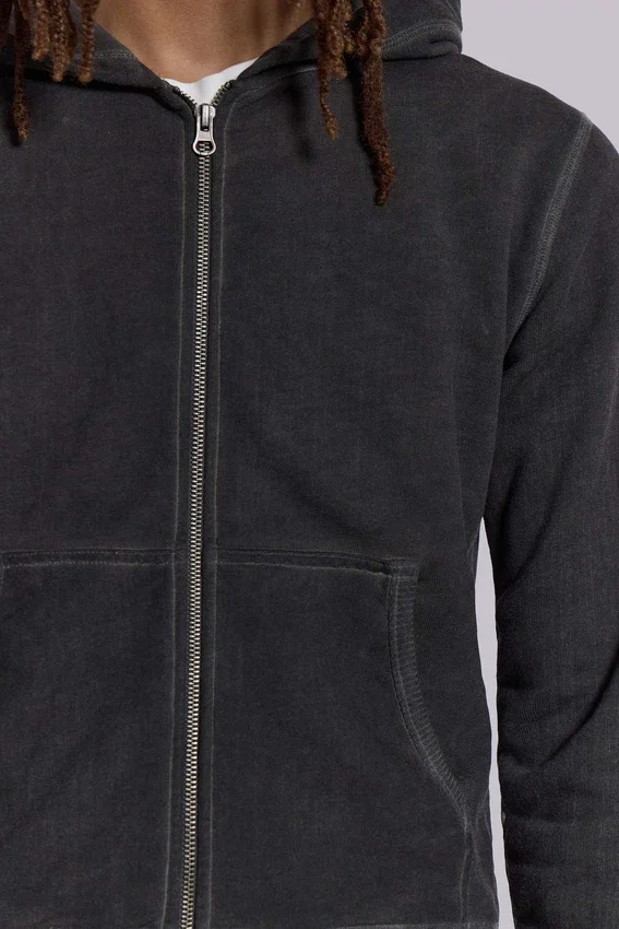 Anthrazitfarbener Monster Hoodie