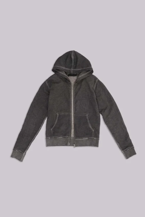 Anthrazitfarbener Monster Hoodie