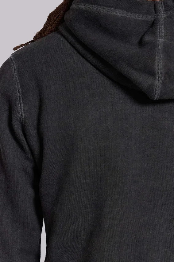 Anthrazitfarbener Monster Hoodie