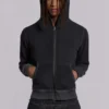 Anthrazitfarbener Monster Hoodie