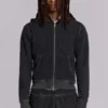 Anthrazitfarbener Monster Hoodie