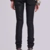 Ardor beschichtete Skinny-Jeans mit niedriger Leibhöhe