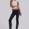Ardor beschichtete Skinny-Jeans mit niedriger Leibhöhe