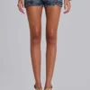 Ardor Mini-Jeansshorts in Blue Wash
