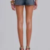 Ardor Mini-Jeansshorts in Blue Wash