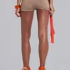 Areca – Handverzierte Mini-Shorts