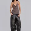 Ash Colossus-Hose aus Kunstleder