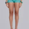Ashlee Mini-Shorts aus Spitze mit Polka-Dots