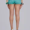 Ashlee Mini-Shorts aus Spitze mit Polka-Dots