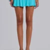 Azurae Mini-Skort mit Nieten