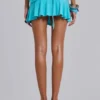 Azurae Mini-Skort mit Nieten