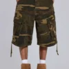 Baggy-Shorts im Cadet-Camo-Look