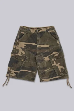Baggy-Shorts im Cadet-Camo-Look