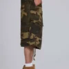 Baggy-Shorts im Cadet-Camo-Look