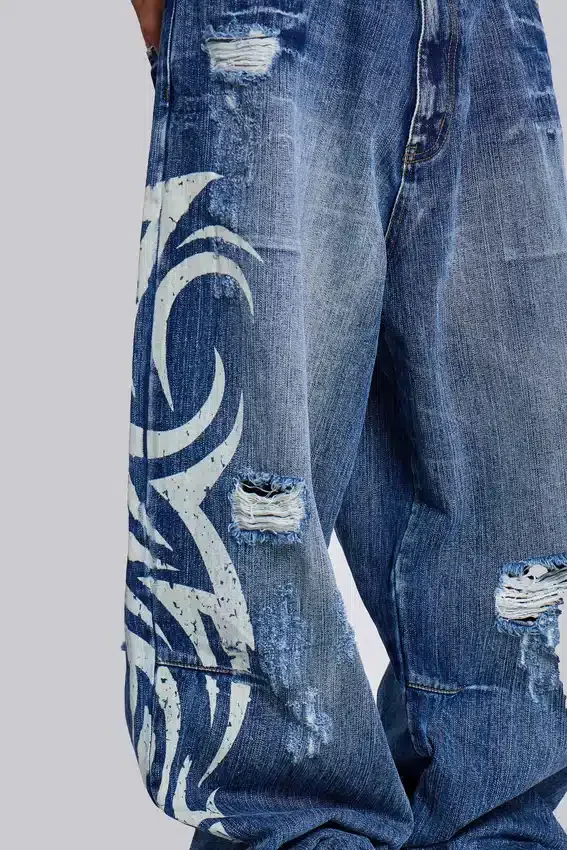Blade XL Colossus Jeans in heller Waschung