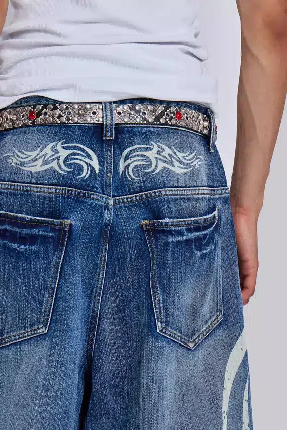 Blade XL Colossus Jeans in heller Waschung