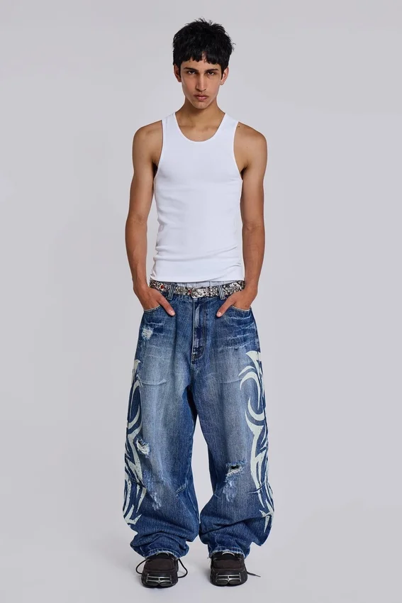 Blade XL Colossus Jeans in heller Waschung