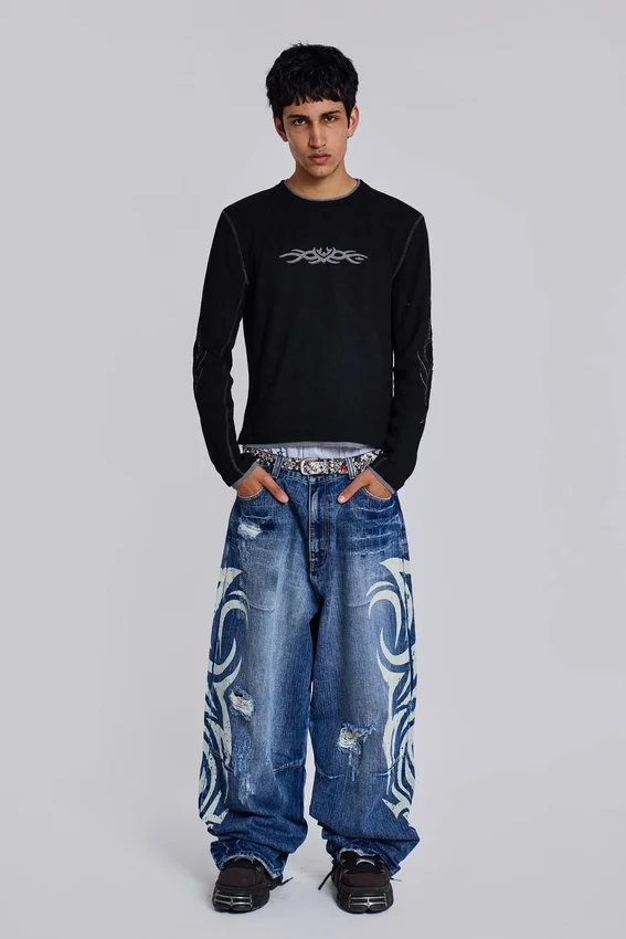 Blade XL Colossus Jeans in heller Waschung