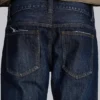 Blaue „Jude“ Bootcut-Jeans