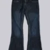 Blaue „Jude“ Bootcut-Jeans