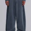 Blaue, sportliche, weite „Monster Joggers“