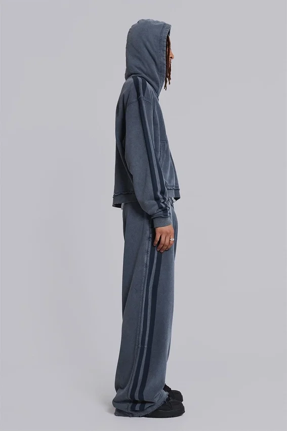 Blaue, sportliche, weite „Monster Joggers“
