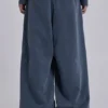 Blaue, sportliche, weite „Monster Joggers“