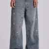 „Bolted Studded Colossus“-Jeans