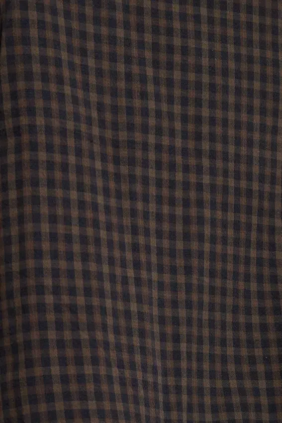 Braune karierte XL Goliath Shorts