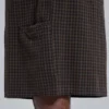 Braune karierte XL Goliath Shorts