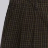 Braune karierte XL Goliath Shorts