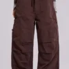 Braune Parachute-Cargo-Hose
