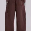 Braune Parachute-Cargo-Hose