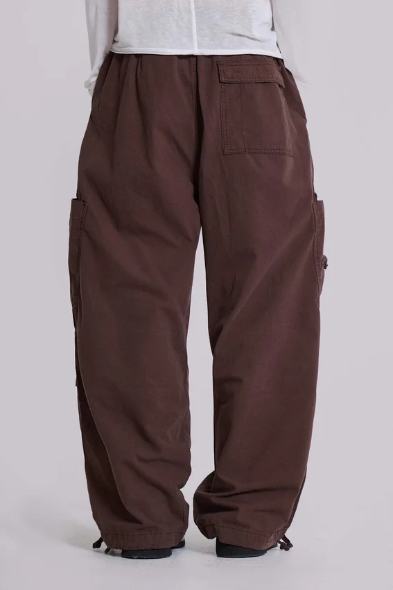 Braune Parachute-Cargo-Hose