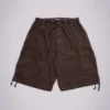 Braune, weite Parachute Cargo-Shorts