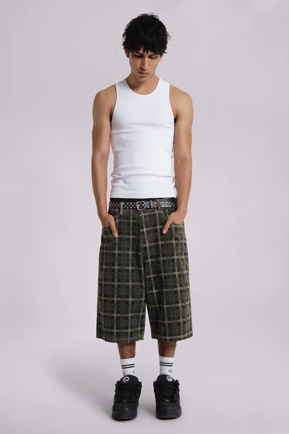 Brooklyn Cord Jumbo-Shorts