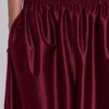 Burgunderfarbene Metallic-Vapor-Jogginghose