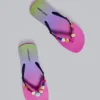 „Button Ombre“-Flip-Flops