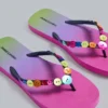 „Button Ombre“-Flip-Flops
