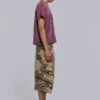 Cadet-Shorts in verwaschener Camouflage-Optik