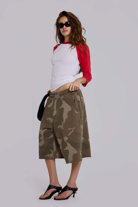 Camo Monster Joggers Shorts